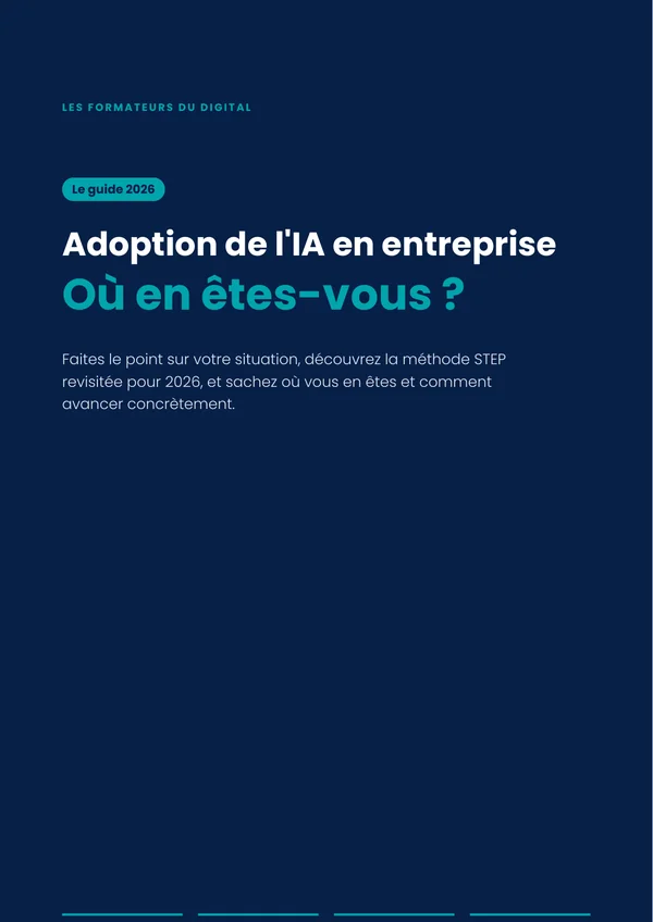 Couverture du guide Adoption de l'IA en entreprise, édition 2026